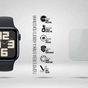 Пленка защитная Armorstandart Matte hydrogel Apple Watch SE 2024 / SE 2023 / 6 40mm 6 pcs (ARM91993) - уменьшенное изображение 2