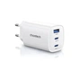 Зарядное устройство Choetech 2xUSB-C + 1xUSB PD65W GaN (PD9006) - уменьшенное изображение 1