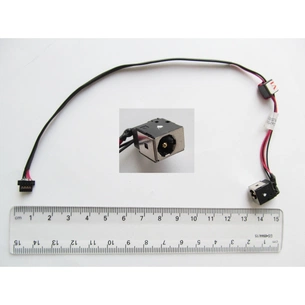 Роз'єм живлення ноутбука з кабелем для Acer PJ134 (5.5mm x 1.7mm), 4-pin, 23 см Универсальный (A49031) зображення 1