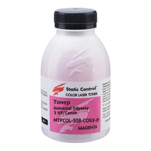 Тонер HP/Canon MPTCOL OS3 40г magenta (фасовка) Static Control (MPTCOL-40B-MAOS3-P) зображення 1