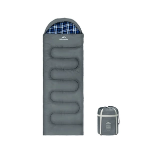 Спальний мішок Naturehike з капюшоном Clear Sky CNK2450WS042, сірий (6927595792049) зображення 1