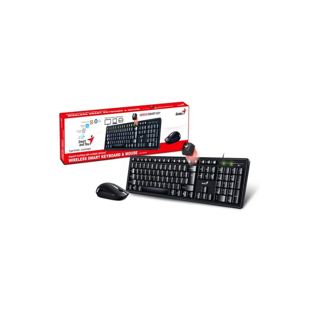 Комплект Genius Smart KM-8200 Black Ukr (31340003410) - зображення 1