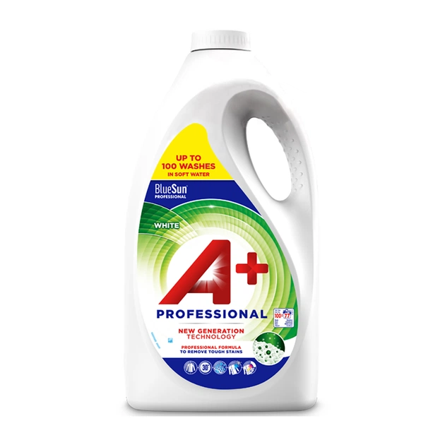 Гель для прання A+ Professional White 5 л (8435495810872/8435495829683) - зображення 1