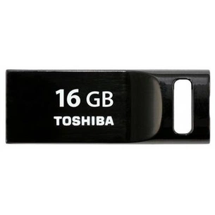 USB флеш накопичувач Toshiba 16GB Suruga Black USB 2.0 (THNU16SIPBLACK(BL5) зображення 1
