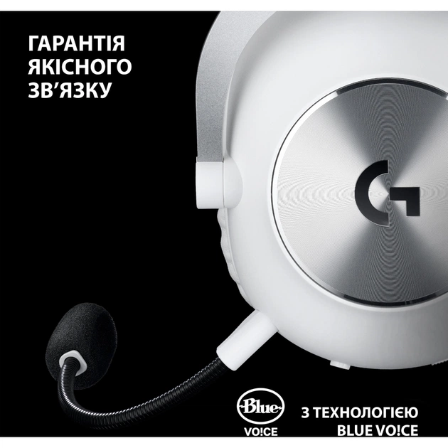 Навушники Logitech G Pro X 2 Lightspeed Wireless White (981-001269) - picture 7