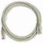 Патч-корд 1м, UTP, cat.6, CU, 24AWG, grey Kingda (KD-PAUT6100GY) - зменшене зображення 1