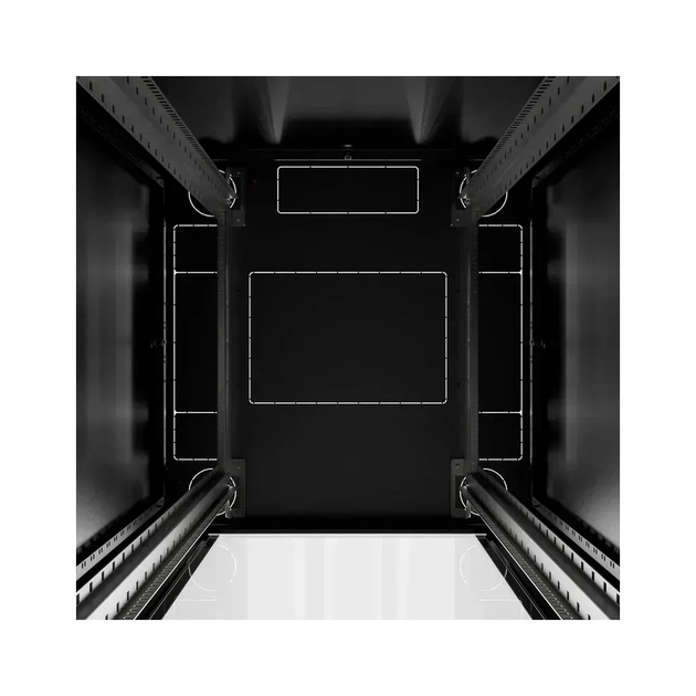 Шафа напольна Conteg 42U iSEVEN 19" 600x600, RAL9005 (RI7-42-60/60-H) - зображення 5