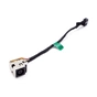 Роз'єм живлення ноутбука з кабелем HP для HP PJ865 (7.4mm x 5.0mm + center pin),8(7)-pin,11 см (A49079) - уменьшенное изображение 1