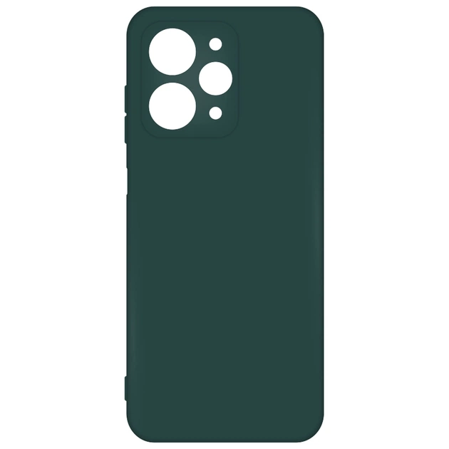 Чохол до мобільного телефона ACCLAB Silicone Case Xiaomi Redmi 12 Dark Green (1283126602351) - зображення 1