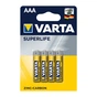Батарейка Varta SUPERLIFE Zinc-Carbon R03 * 4 (02003101414) - зменшене зображення 1