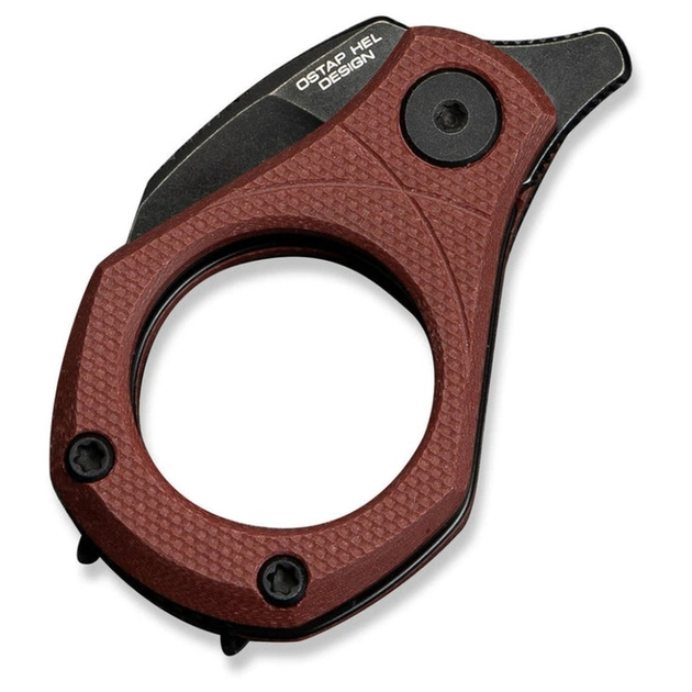 Ніж Civivi Pyrus, Brown G10, Darkwash (C23038-1) - picture 7