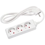 Сетевой удлинитель Delux G3J 1.5м 3 роз. с заземлением white (90021621) - уменьшенное изображение 1