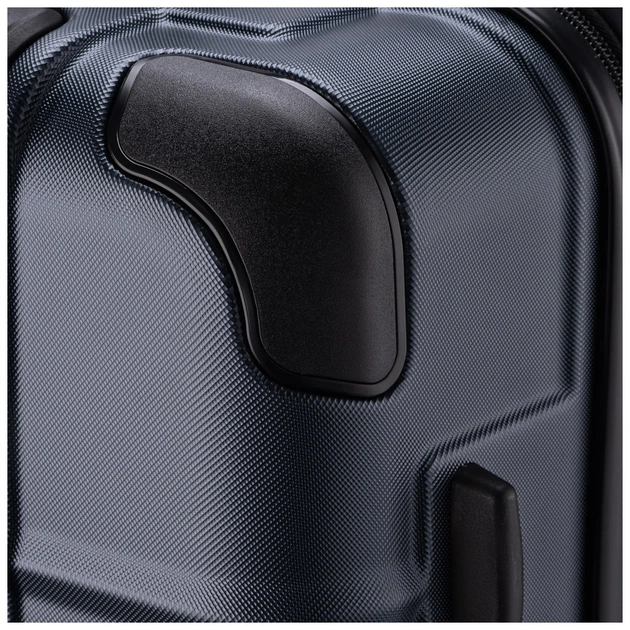 Валіза Wenger Amplar, велика, пластик, 4 колеса, синя (653141) - зображення 9