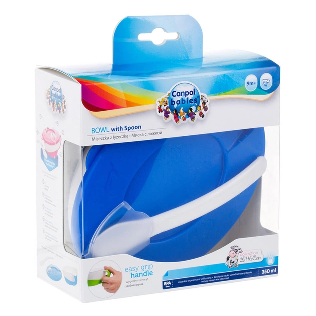 Тарілка дитяча Canpol babies 350 мл Синя (31/406_blu) - picture 4