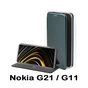 Чохол до мобільного телефона BeCover Exclusive Nokia G21 / G11 Dark Green (707916) - зменшене зображення 1