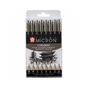 Лайнер Sakura Набір Pigma Micron 8 шт, Чорний (8712079459536) - зменшене зображення 1