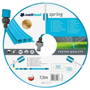Шланг для поливу Cellfast SPRING, зрошувальний перфорований, 7.5м (19-021) зображення 1