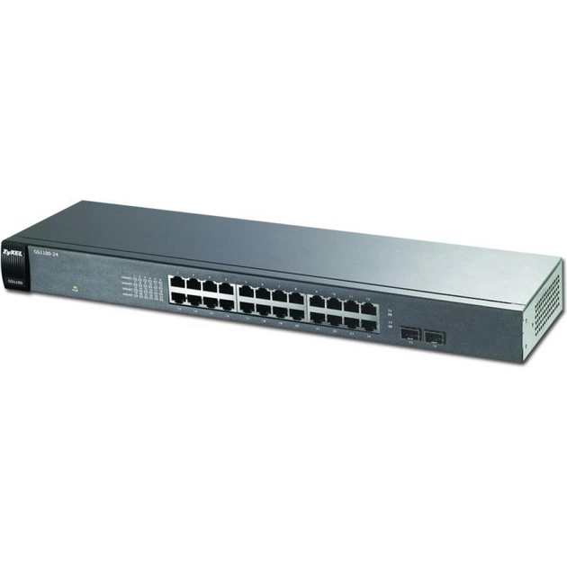 Комутатор мережевий ZyXel GS1100-24 - зображення 1