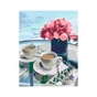 Картина по номерам Rosa Start Кава та квіти 35 х 45 см (4823098521235) - зменшене зображення 1