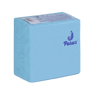 Серветки столові Parus 1 шар 33х33 см Сині 100 шт. (4820205440373) зображення 1