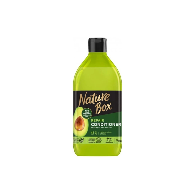 Кондиціонер для волосся Nature Box для відновлення волосся з олією авокадо 385 мл (9000101216134) - зображення 1