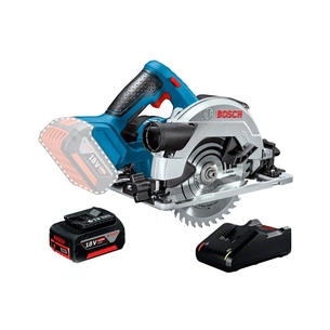 Дискова пила Bosch GKS 18В-57, ручна, GBA 18В 4.0Ah (0.615.990.M42) зображення 1