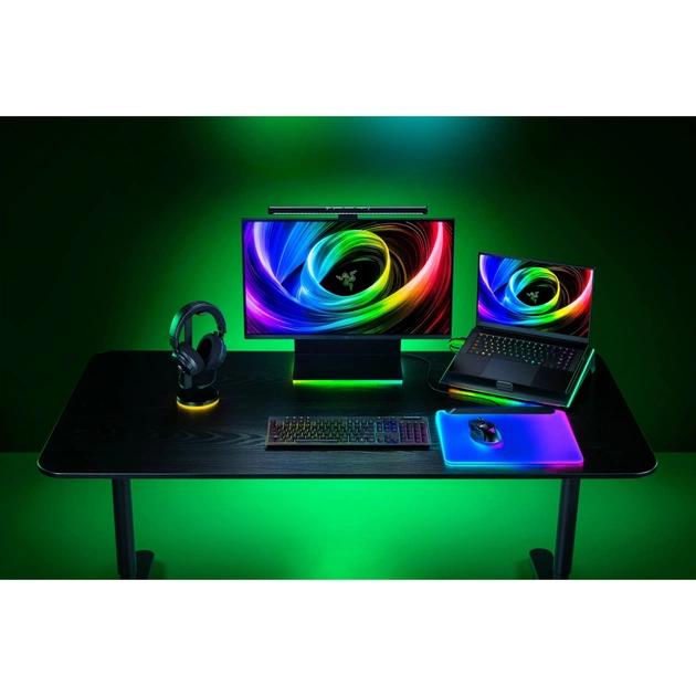 Клавіатура Razer BlackWidow V4 Low-Profile Wireless/Bluetooth/USB Green switch UA Black (RZ03-05270100-R3M1) - зображення 12