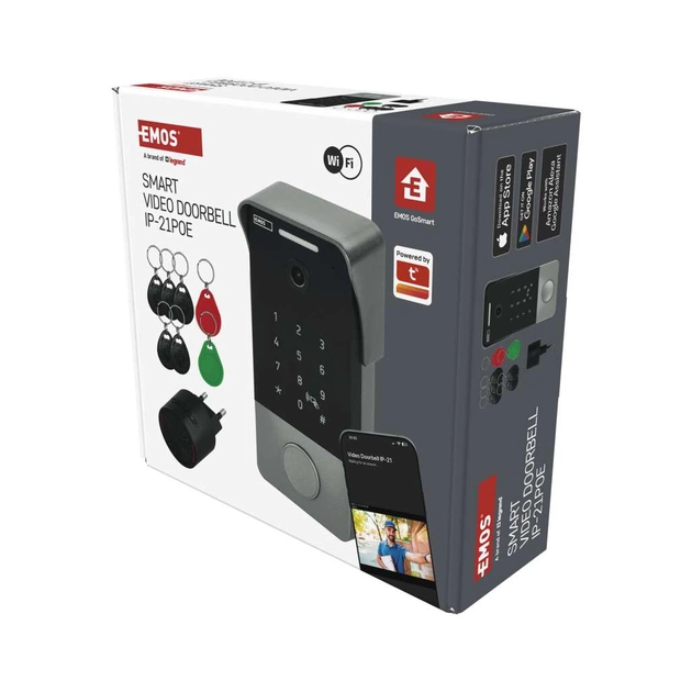 Дверний дзвінок EMOS H4034 IP-21PoE Wi-Fi (H4034) - picture 9