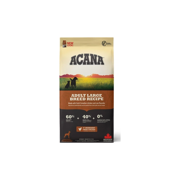 Сухой корм для собак ACANA Adult Large Breed Recipe 17 кг (0064992521172) - изображение 1
