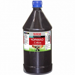Чорнило WWM Canon PG-40Bk/PG-50Bk/PGI-5Bk 1000г Black pigm. (C40/BP-4) зображення 1