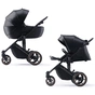 Коляска Kinderkraft 2 в 1 Prime 2 Venezian Black (KSPRIM02BLK2000 (5902533922895) - зменшене зображення 1