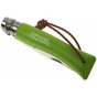 Ніж Opinel №7 Inox VRI Trekking light green (001442) - зменшене зображення 4
