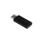 Перехідник Lapara Micro USB Male to USB 3.1 Type-C Female black (LA-MaleMicroUSB-TypeC-Female black) - зменшене зображення 1