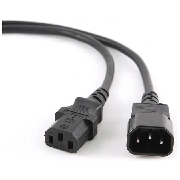 Кабель питания C13 to C14 1.8m Cablexpert (PC-189-VDE) - изображение 1