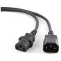 Кабель питания C13 to C14 1.8m Cablexpert (PC-189-VDE) - уменьшенное изображение 1