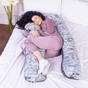 Подушка MirSon для вагітних та відпочинку Naturale Line Print №8011 U-подібна Mutia (2200006178316) - зменшене зображення 2