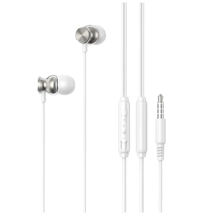 Навушники ColorWay 3.5 mm Wired Earphone UrbanBeat White (CW-WD03WT) зображення 1
