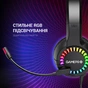 Навушники GamePro HS382 RGB Black/Red - зменшене зображення 5