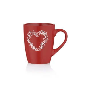 Чашка Ardesto Heart, 320мл, кераміка, червоний (AR3467R) зображення 1