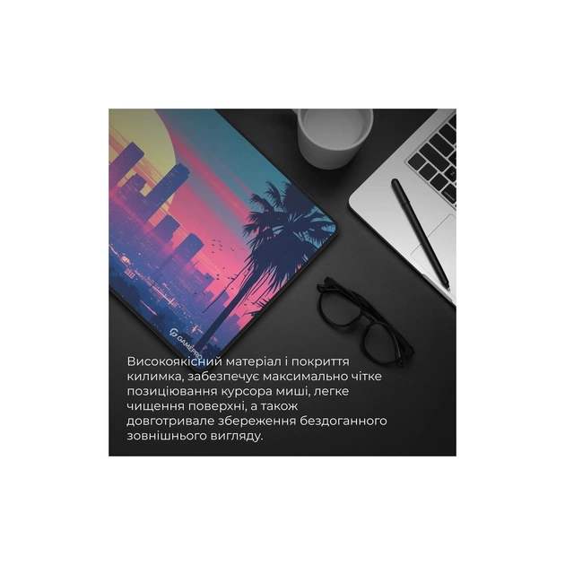 Килимок для мишки GamePro MP275S Speed/Control Black (MP275S) - picture 10