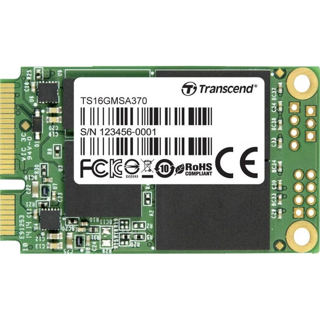 Накопитель SSD mSATA 16GB Transcend (TS16GMSA370) - изображение 1