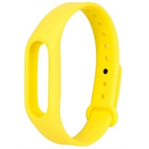 Ремінець до фітнес браслета Xiaomi Mi Band 2 Yellow (48091) зображення 1