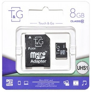 Карта пам'яті T&G 8GB microSDHC class 10 UHS-I (TG-8GBSD10U1-01) зображення 1