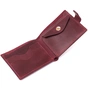 Портмоне Shvigel Шкіряне Бордове (16436) - зменшене зображення 6