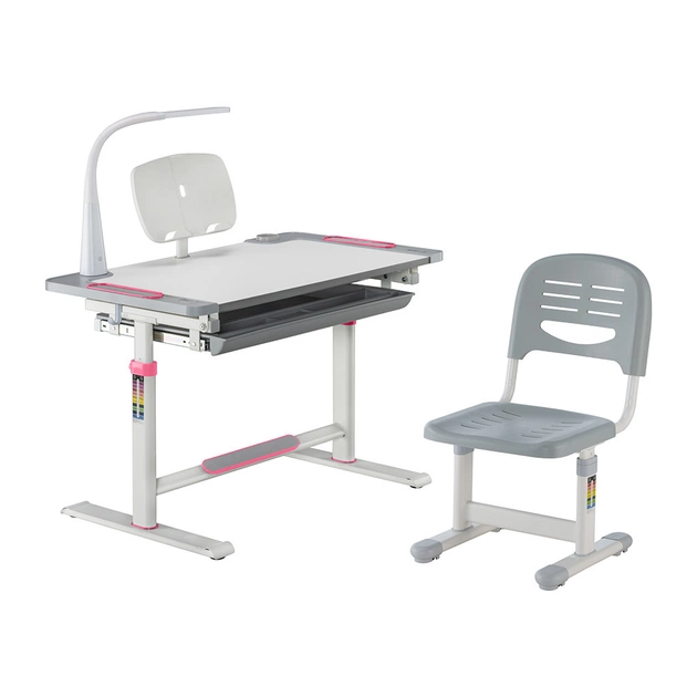 Парта зі стільцем FunDesk Littonia Pink - зображення 4