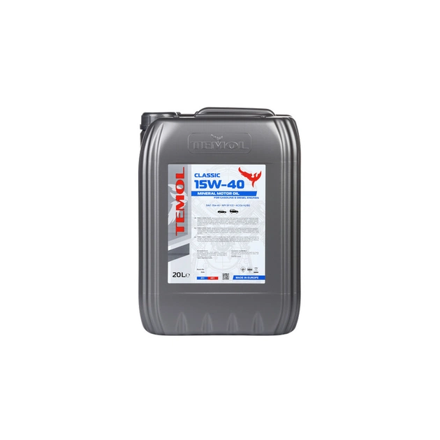 Моторна олива TEMOL Classic 15W40 20л (TEMOL 62899) - зображення 1