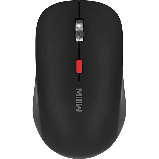 Мишка Xiaomi MiiiW Wireless/Bluetooth Black (MW23M22 Black) - зображення 1
