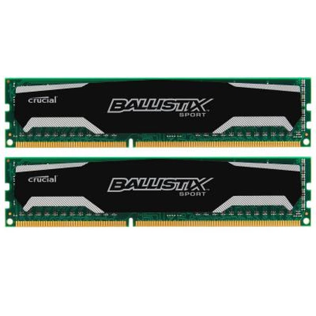 Модуль пам'яті для комп'ютера DDR3 16GB (2x8GB) 1600 MHz Micron (BLS2CP8G3D1609DS1S00CEU) - изображение 1