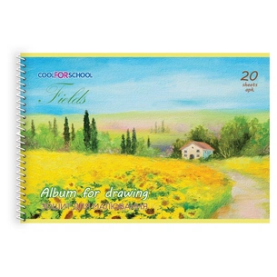 Альбом для малювання Cool For School на пружині, 20 аркушів Seasons (CF60903-04) зображення 1