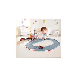 Автотрек Hape Гоночна траса та станція (E3734) picture 1